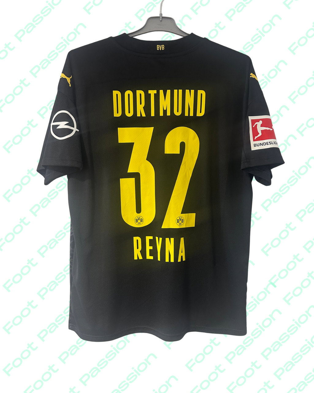 2020/21 - Dortmund Away Shirt - Reyna #32 (L) - 9/10