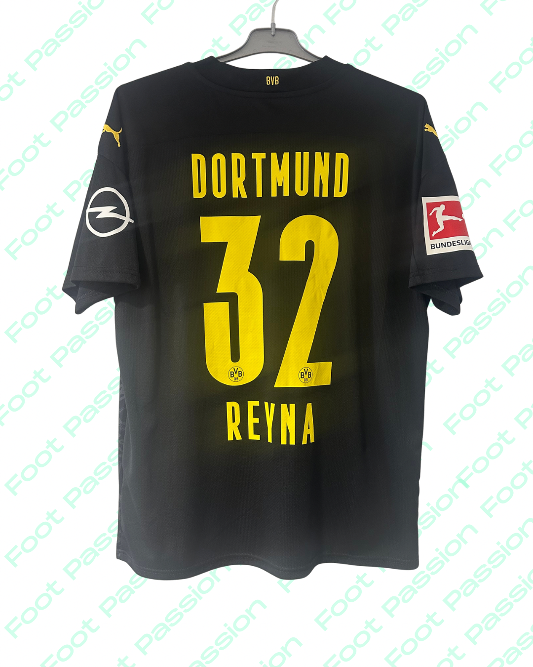 2020/21 - Dortmund Away Shirt - Reyna #32 (L) - 9/10