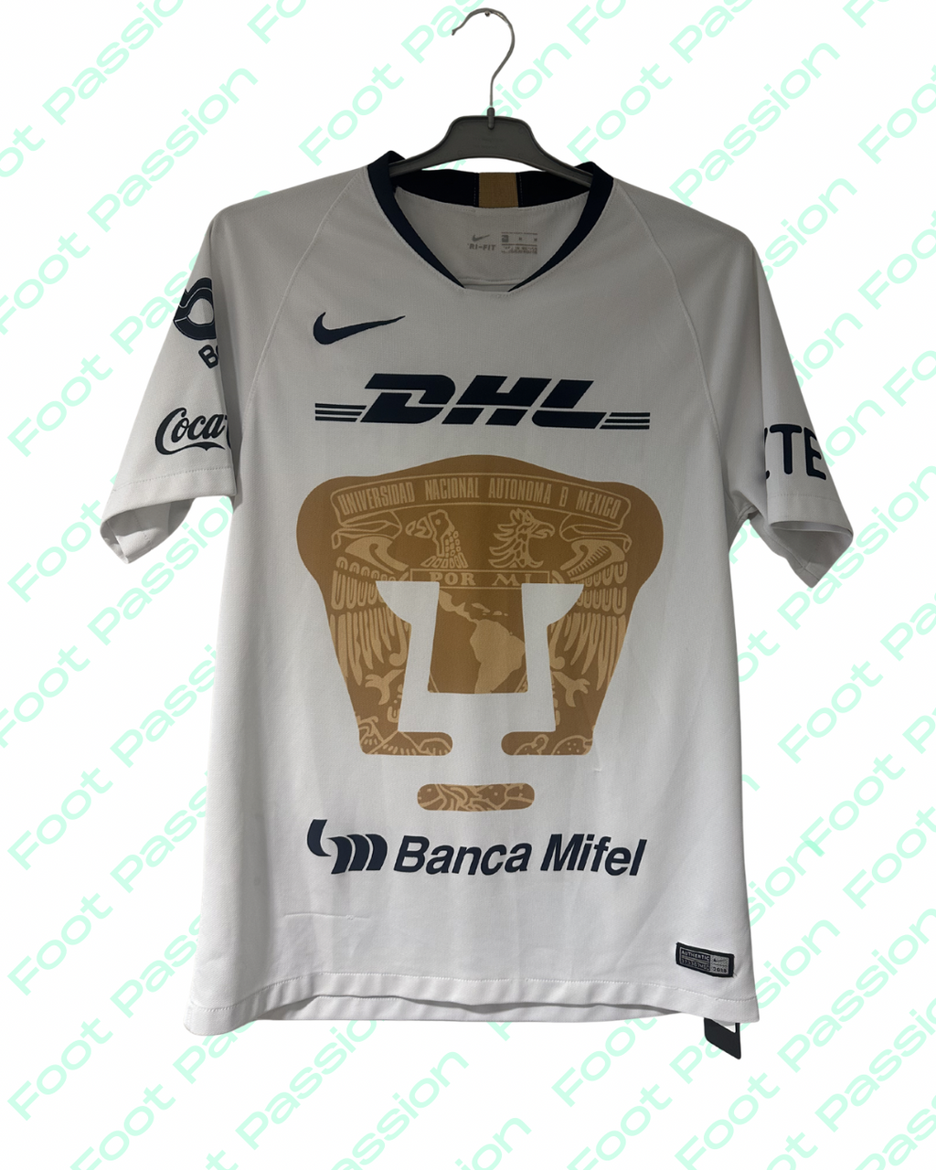 2018/19 - UNAM Pumas Home Shirt - S.Veron #4 (M) - 8/10