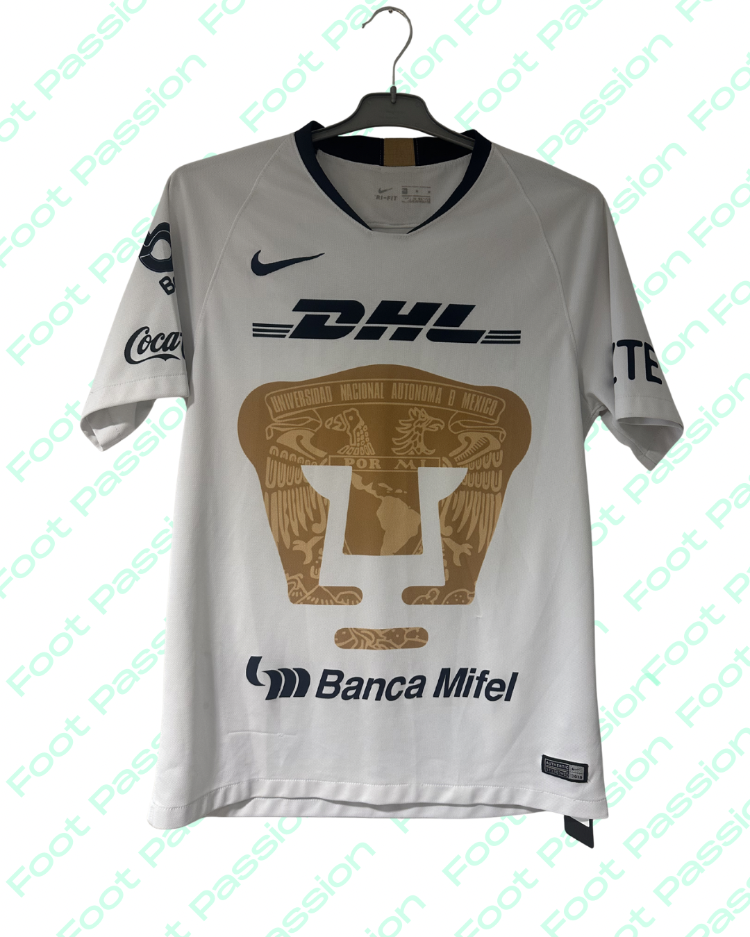 2018/19 - UNAM Pumas Home Shirt - S.Veron #4 (M) - 8/10