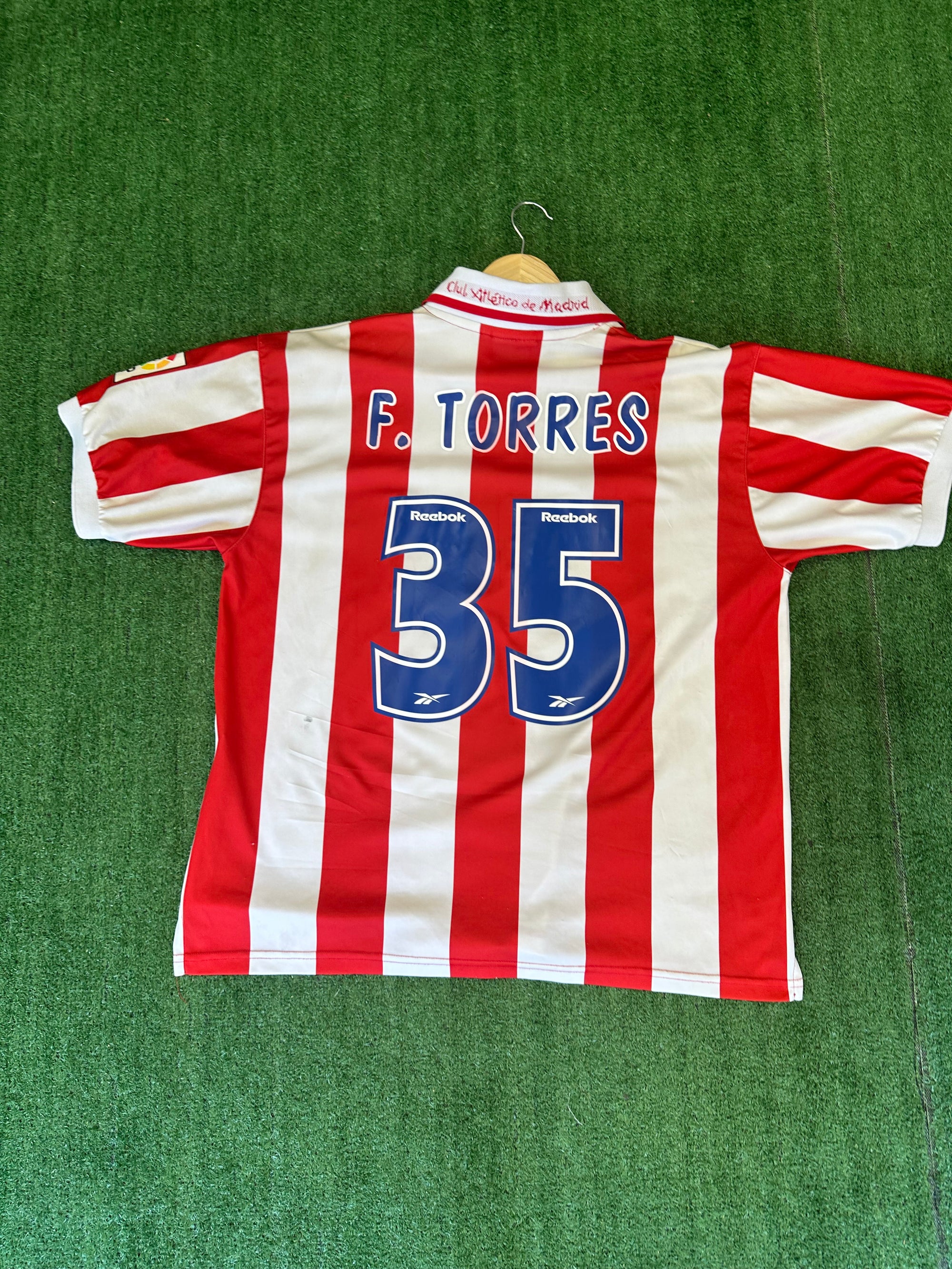 Maillot Atlético Madrid 2001/2002 – Fernando Torres #35