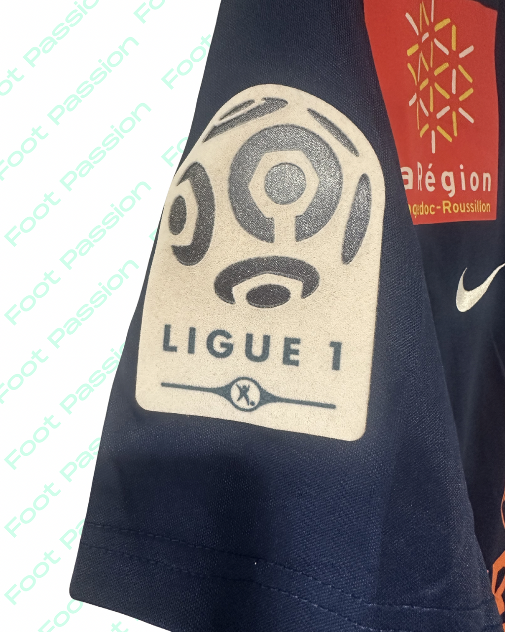 2009/10 - Match Issue / Worn - Montpellier 4th Shirt - PITAU #17 (L) - 9/10