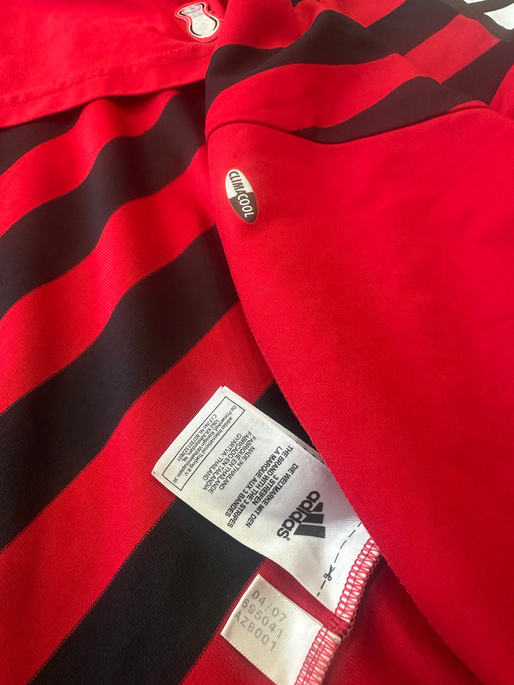 🏆 Maillot AC Milan 2007/2008 – Pippo Inzaghi #9 (Domicile)