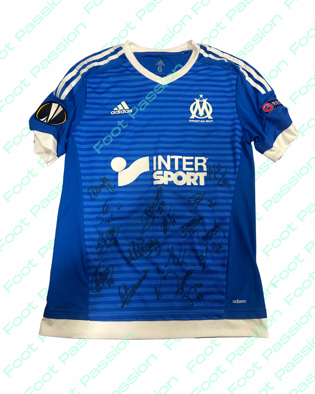 OM extérieur 2015/2016 « ROMAO » n°20 worn et signé