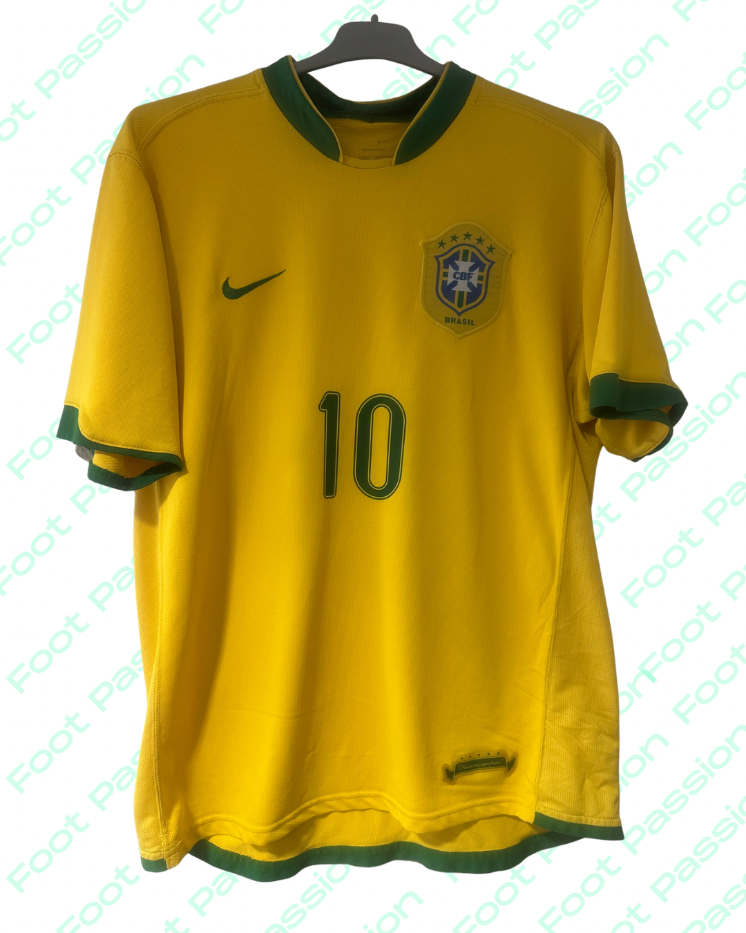2006 – Brésil Home – Ronaldinho #10 (L) - 8/10