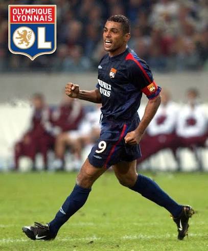 2002/2003 - MAILLOT OLYMPIQUE LYONNAIS EXTÉRIEUR - ANDERSON #9- (XL) - 9/10