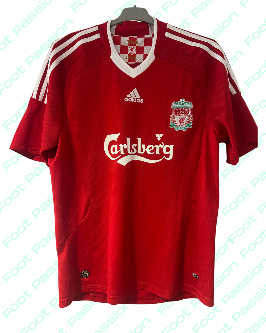 2008 - Maillot Liverpool Domicile - Torres #9 (M) - 9/10