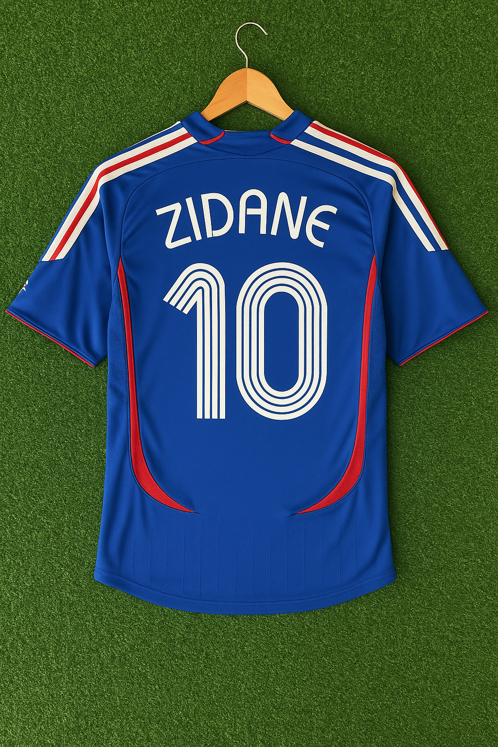 Maillot équipe de France domicile 2006 – Zidane #10