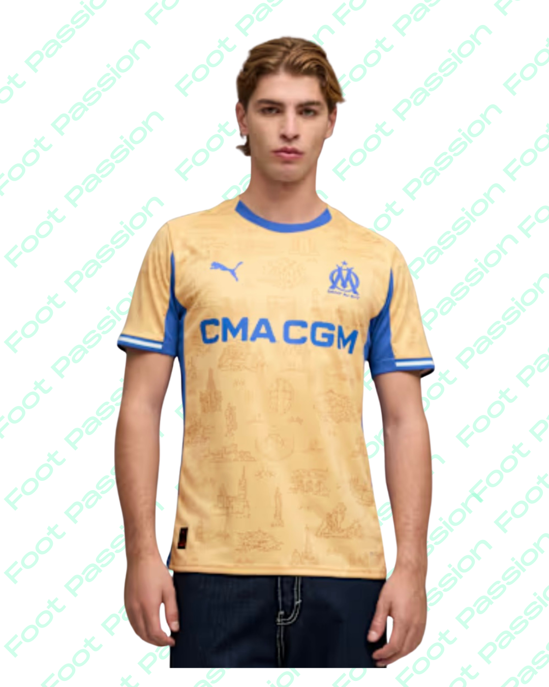 2025/2026 - Maillot édition spéciale Olympique de Marseille (S) (9/10)
