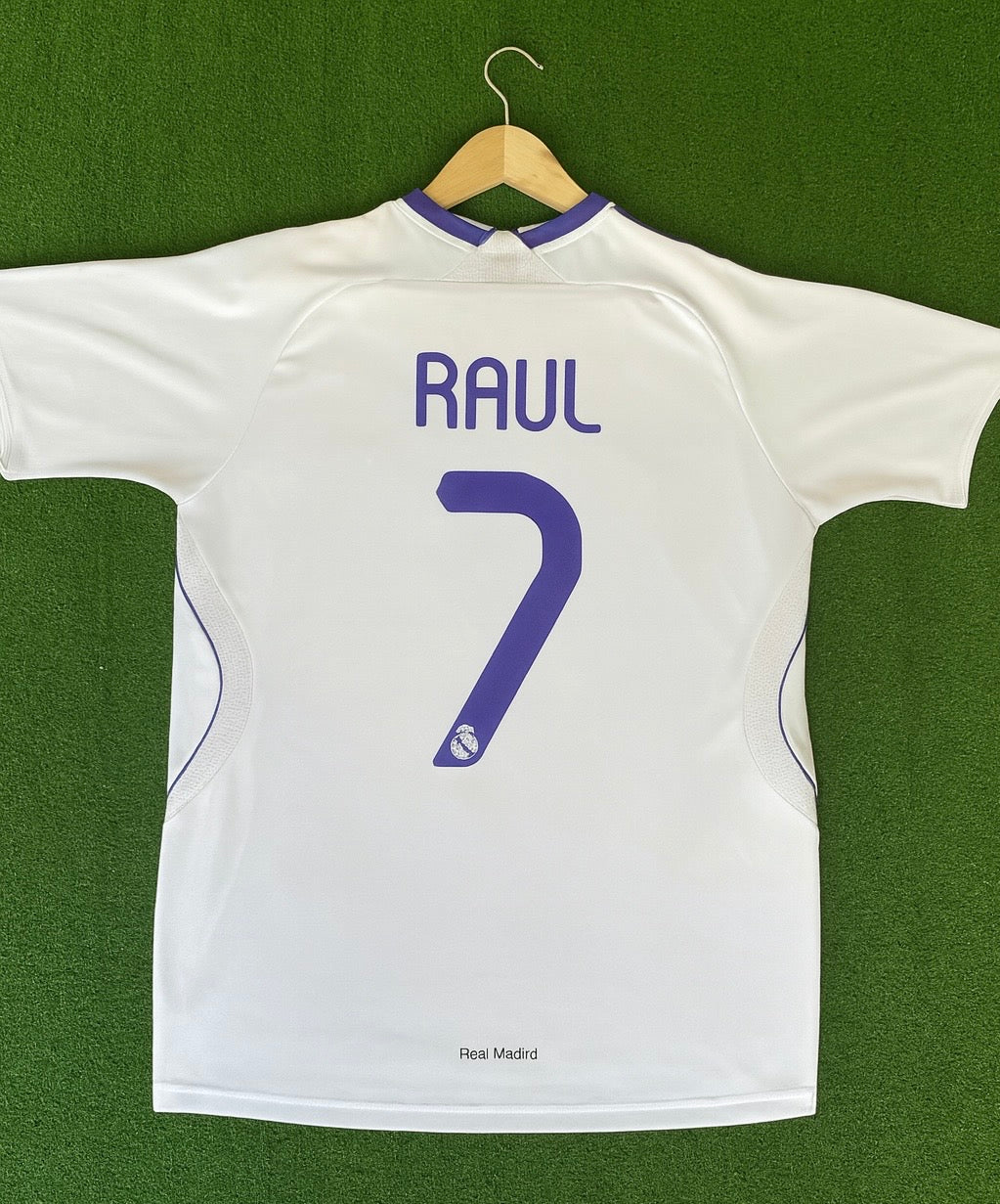 🏟️ Maillot Real Madrid – Raúl #7