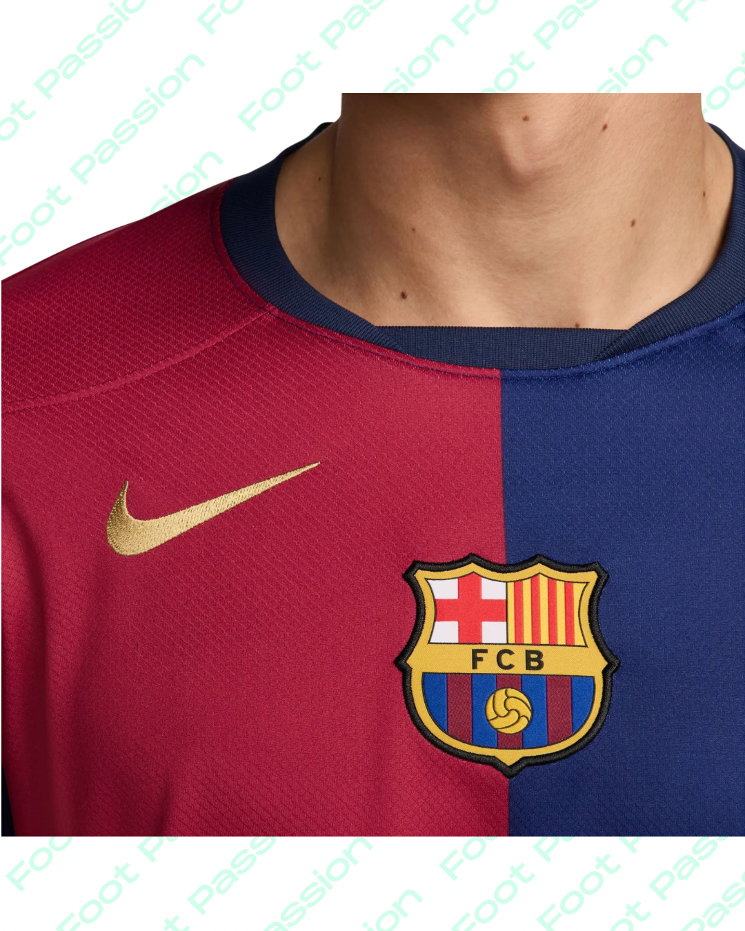 Maillot Domicile manches longues FC Barcelone 2024/25