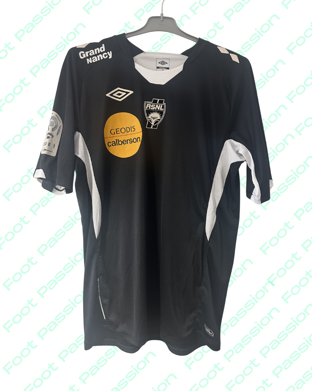 2010/11 - Match Issue / Worn - ASNL AS Nancy Lorraine Third Shirt - GAVANON #24 (M / L) - 9/10