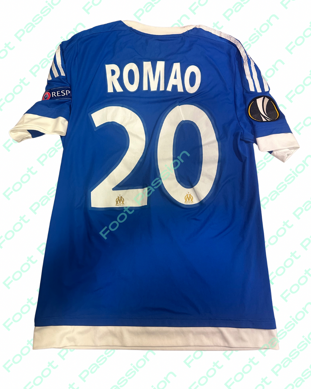 OM extérieur 2015/2016 « ROMAO » n°20 worn et signé