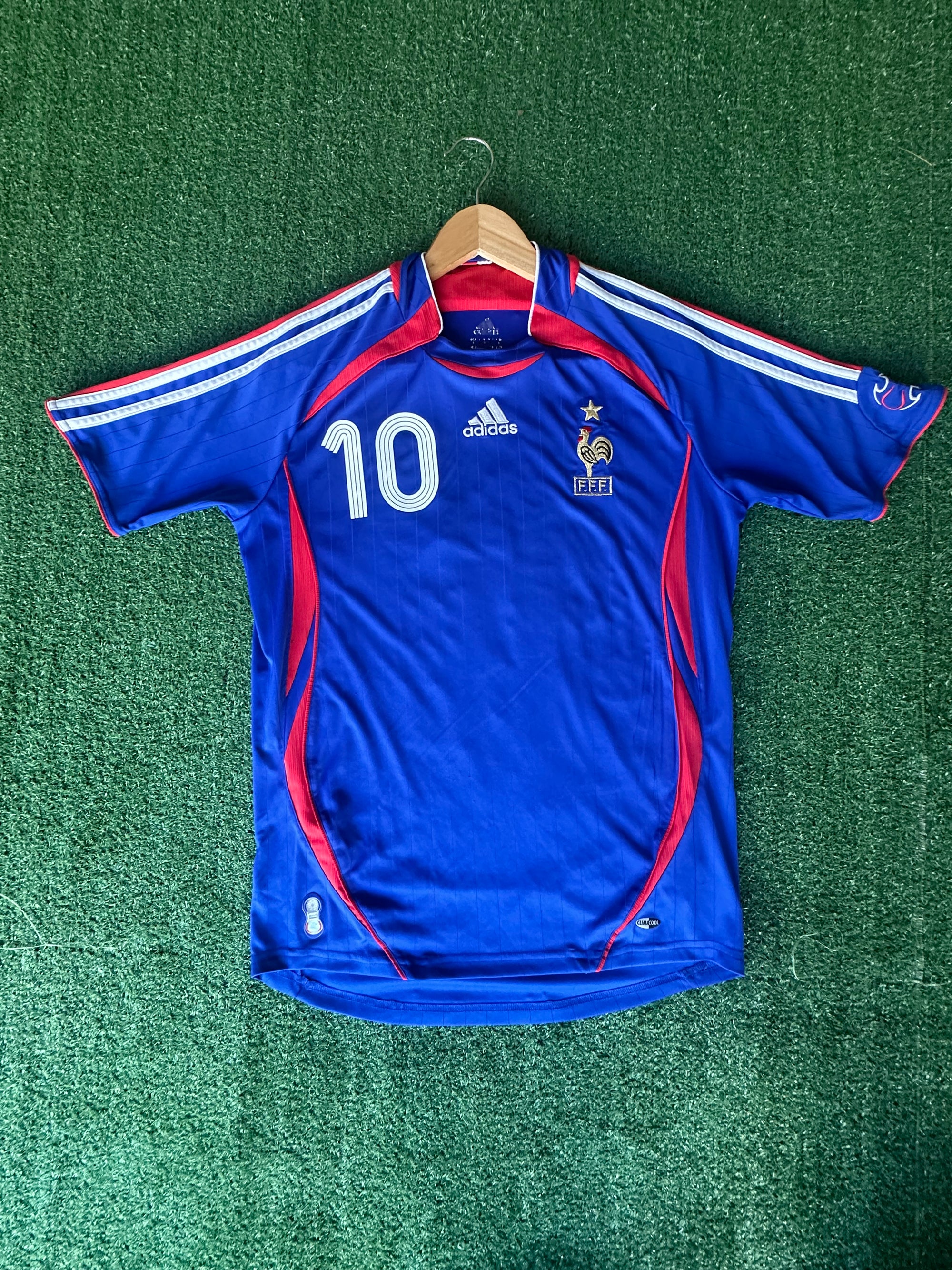 Maillot équipe de France domicile 2006 – Zidane #10