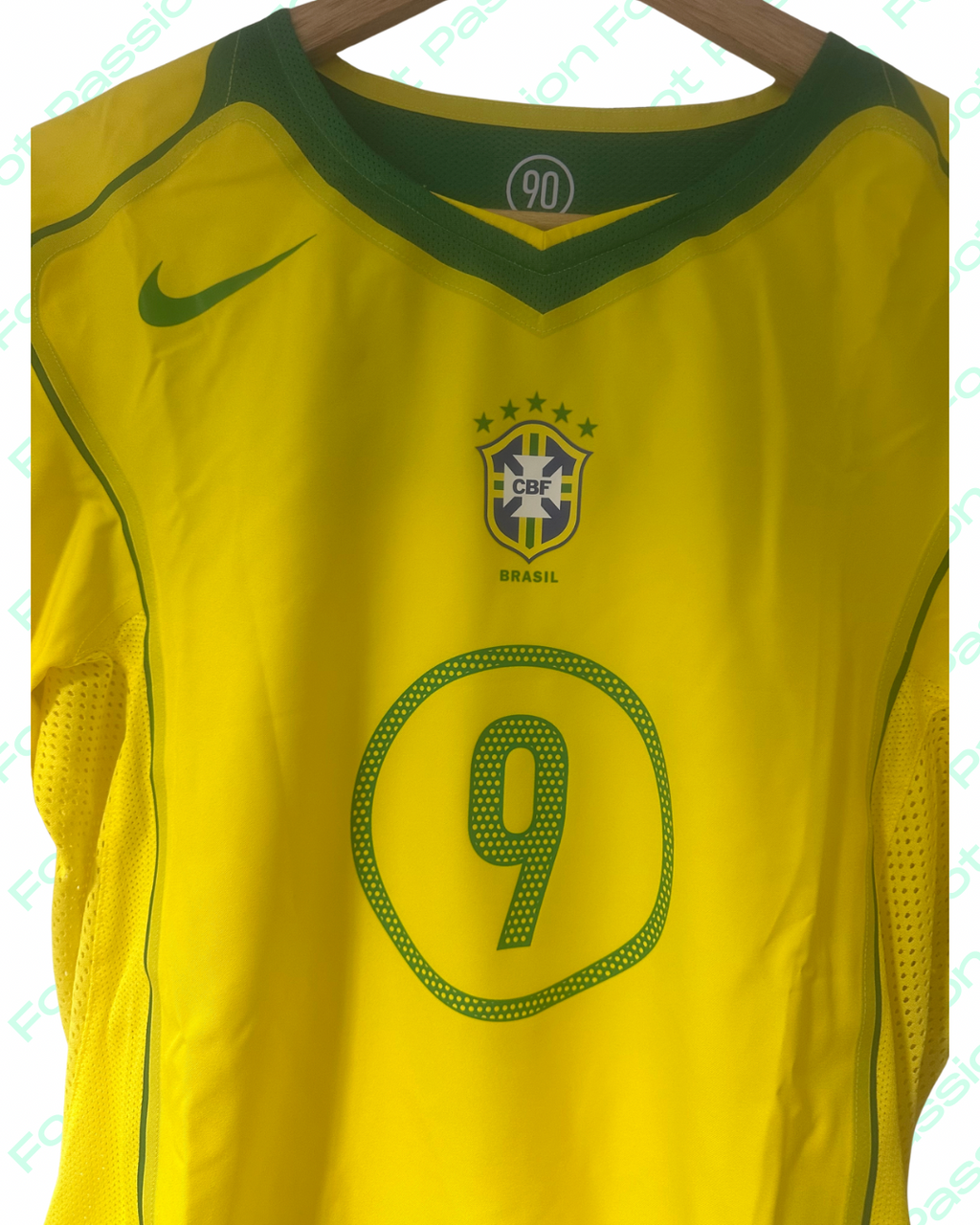 2004/06 - Brésil Home - Ronaldo #9 (M) *réédition*