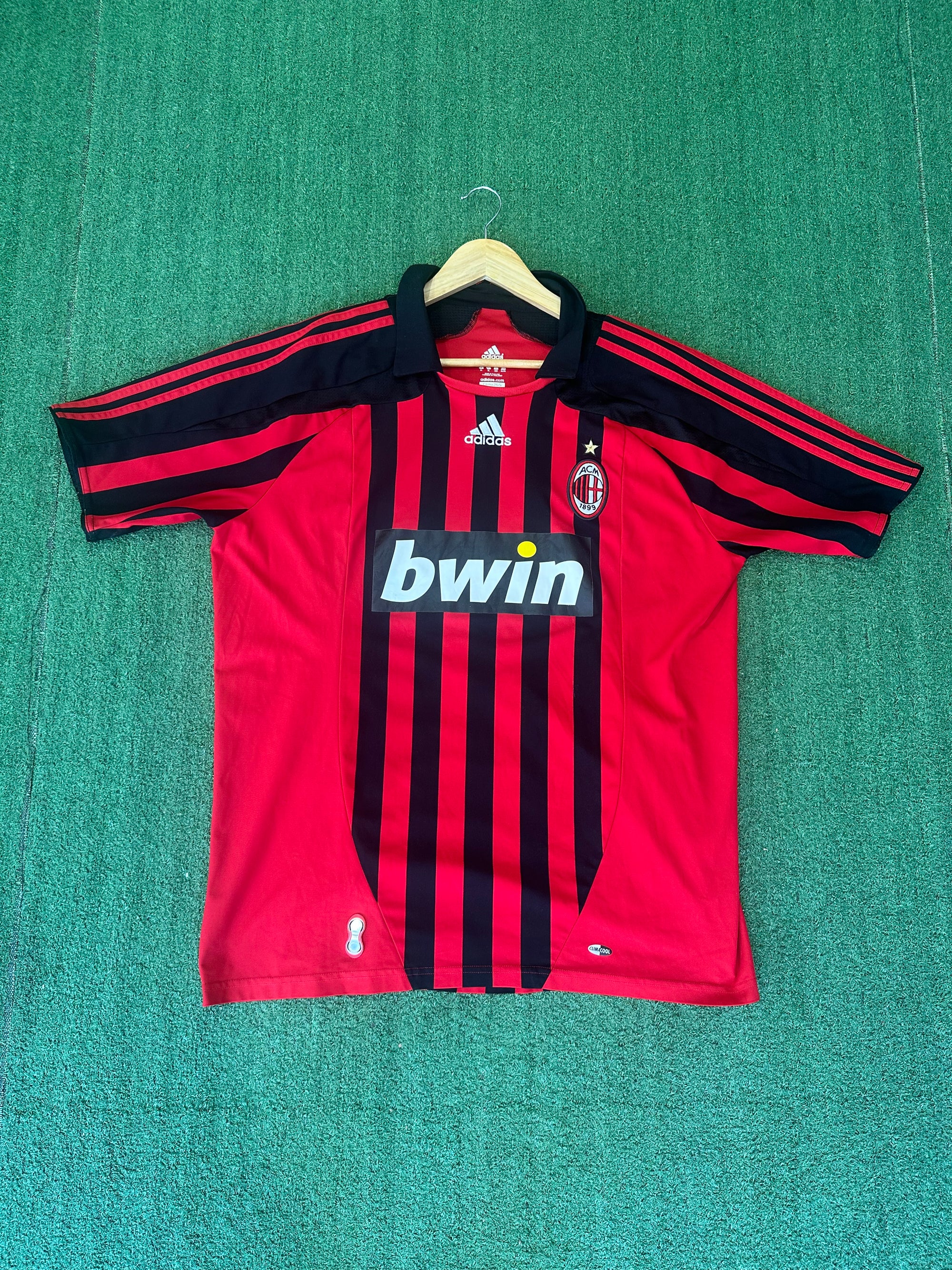 🏆 Maillot AC Milan Domicile 2007/2008 – Inzaghi #9
