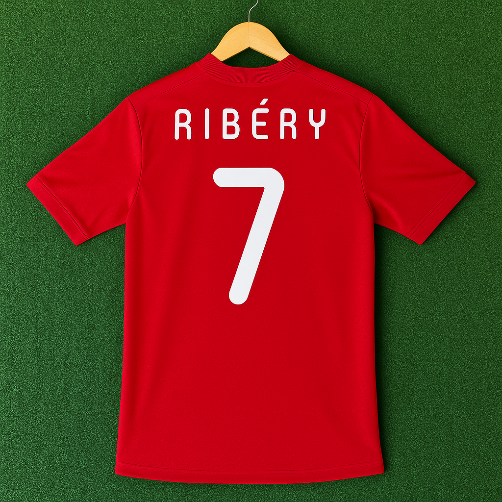 Maillot équipe de France extérieur 2008 – Ribéry #7