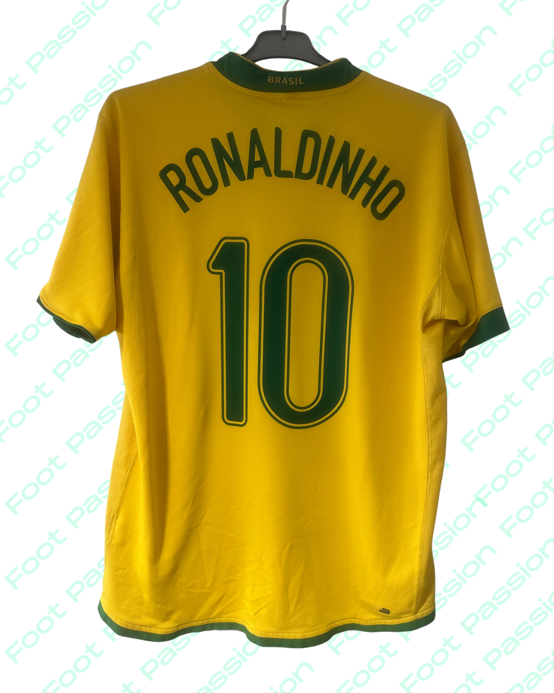 2006 – Brésil Home – Ronaldinho #10 (L) - 8/10