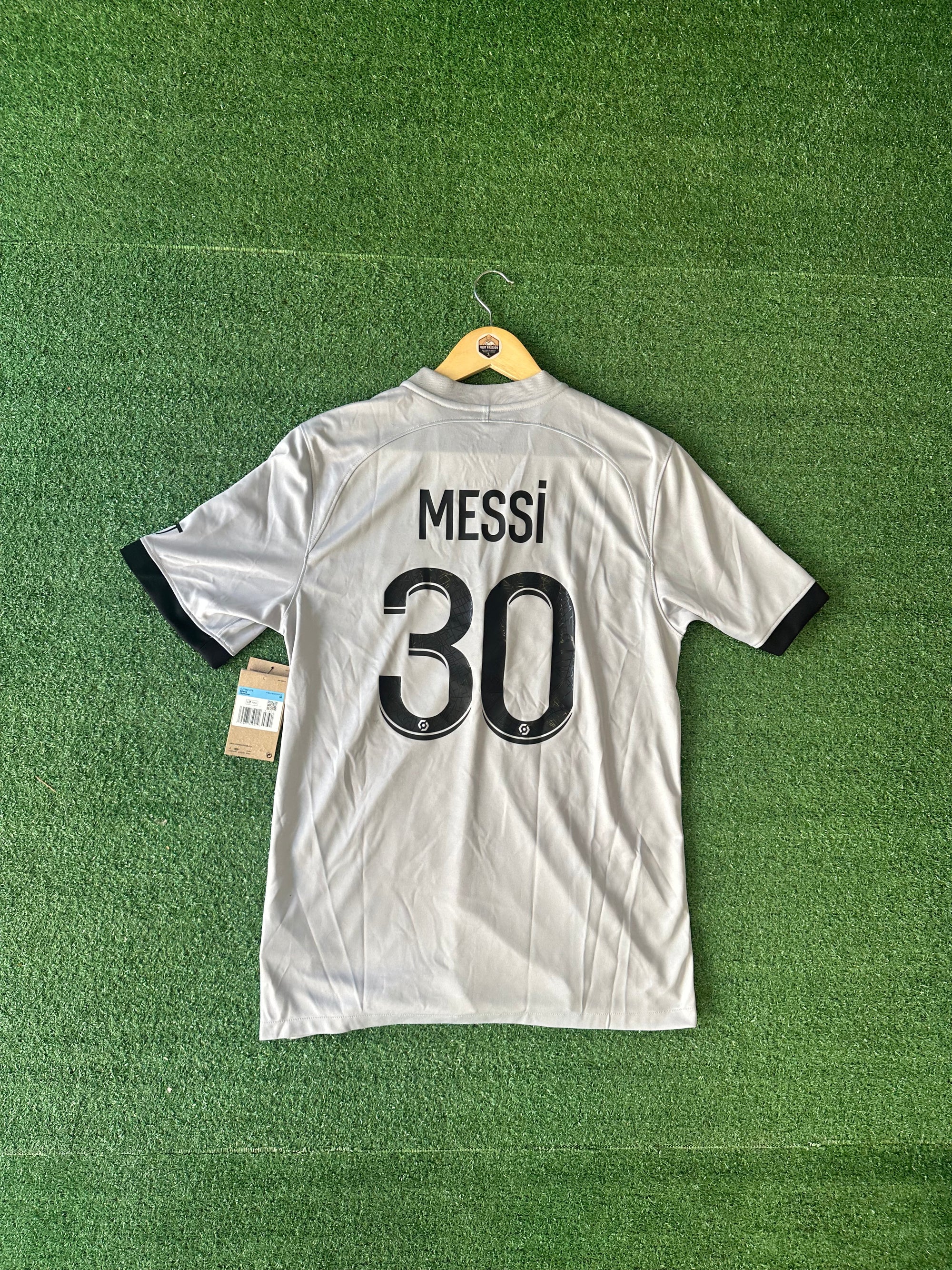 ✨ Maillot PSG Extérieur 2022/23 – Messi #30 (Jordan x Paris Saint-Germain)