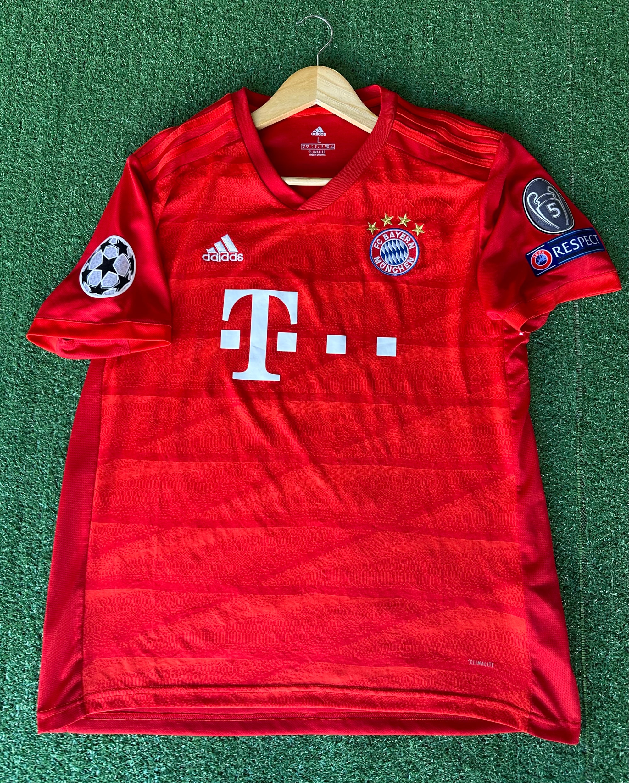 🟥 Maillot Officiel Bayern Munich – Thiago Alcantara #6 Signé