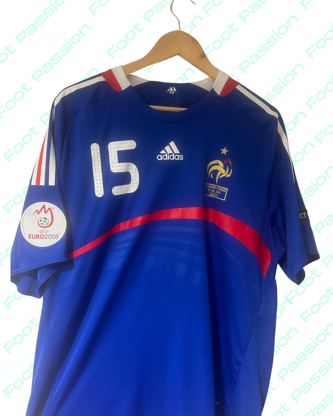 2008 - France Home Issue / Worn - THURAM #15 - (XL) - 9/10