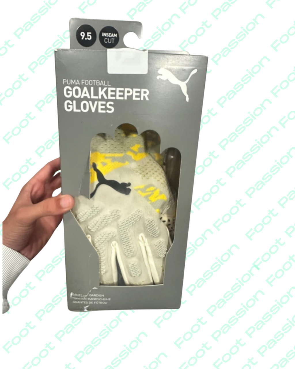 PUMA GANTS DE GARDIEN FUTURE ULTIMATE NC VOLTAGE - JAUNE/BLANC/NOIR - (9,5)