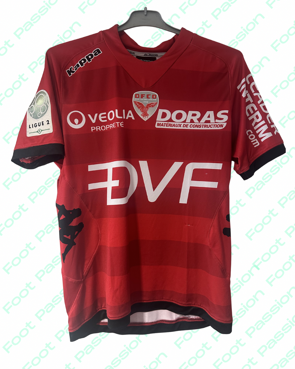 2013/14 - Match issue / Worn - Dijon Home Shirt - Diabate #3 (M) - 7/10