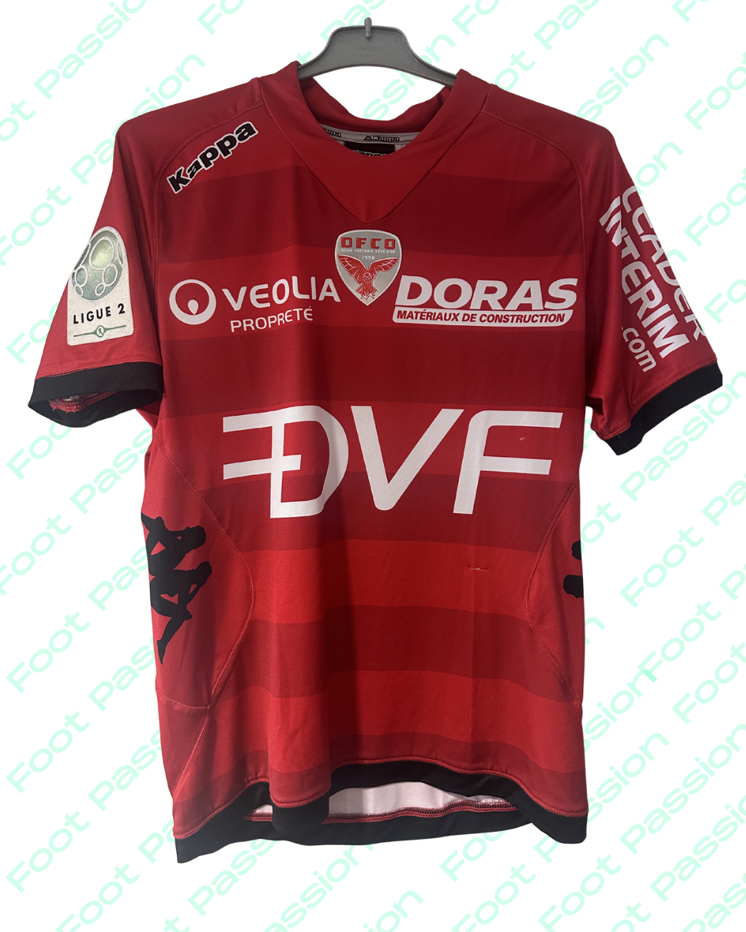2013/14 - Match issue / Worn - Dijon Home Shirt - Diabate #3 (M) - 7/10