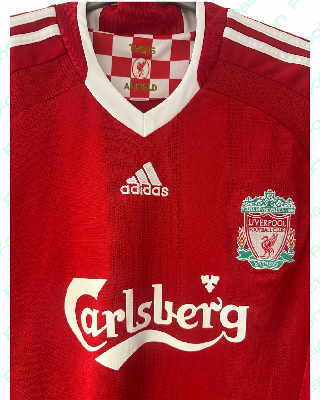 2008 - Maillot Liverpool Domicile - Torres #9 (M) - 9/10