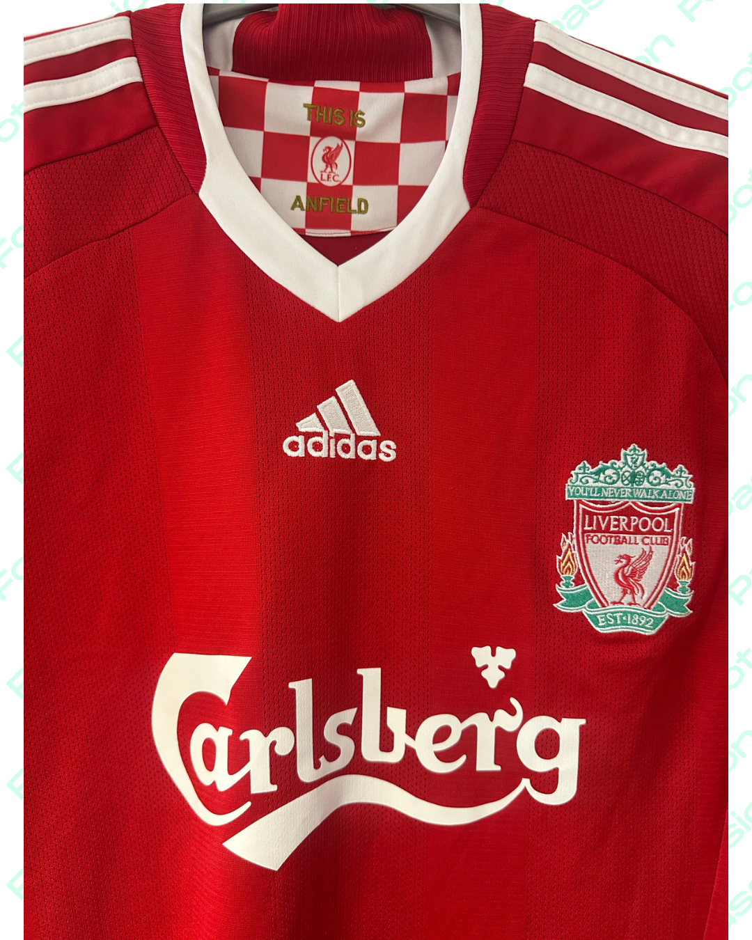 2008 - Maillot Liverpool Domicile - Torres #9 (M) - 9/10