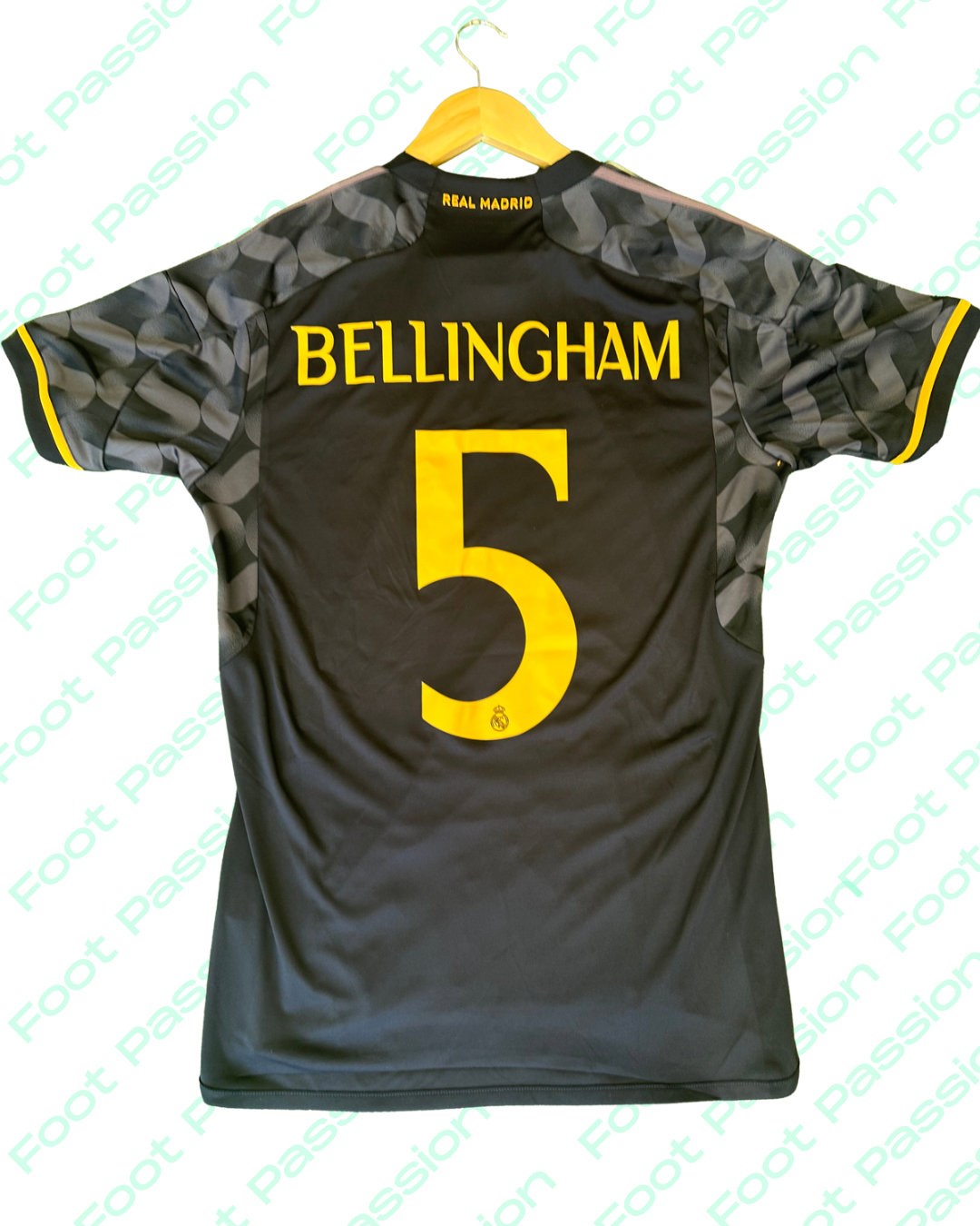 Maillot Real Madrid Third 2023/2024 – Bellingham #5