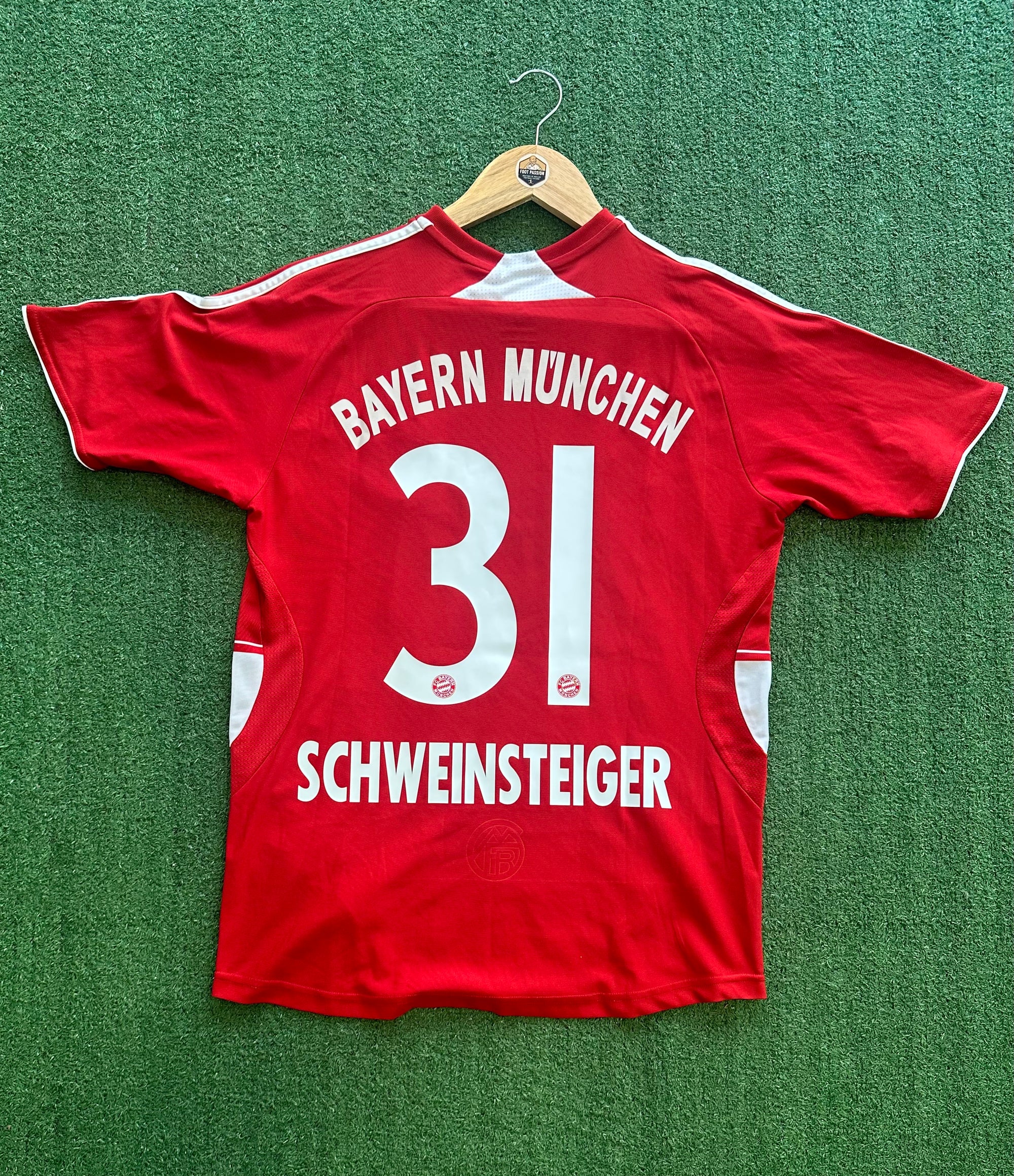 🔴 Maillot Bayern Munich – Schweinsteiger #31 2007/2008