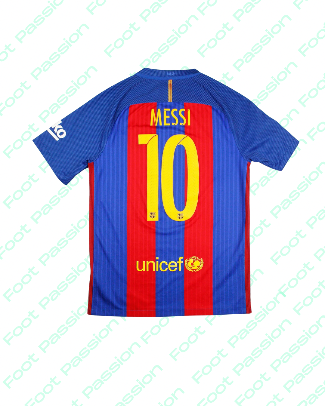 2016/17 Barcelona Home Shirt Messi #10 (S) - 9/10