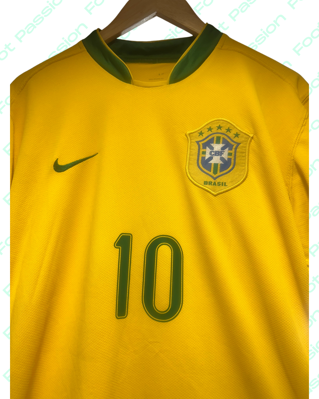 2006 – Brésil Home – Ronaldinho #10 (L) - 8/10