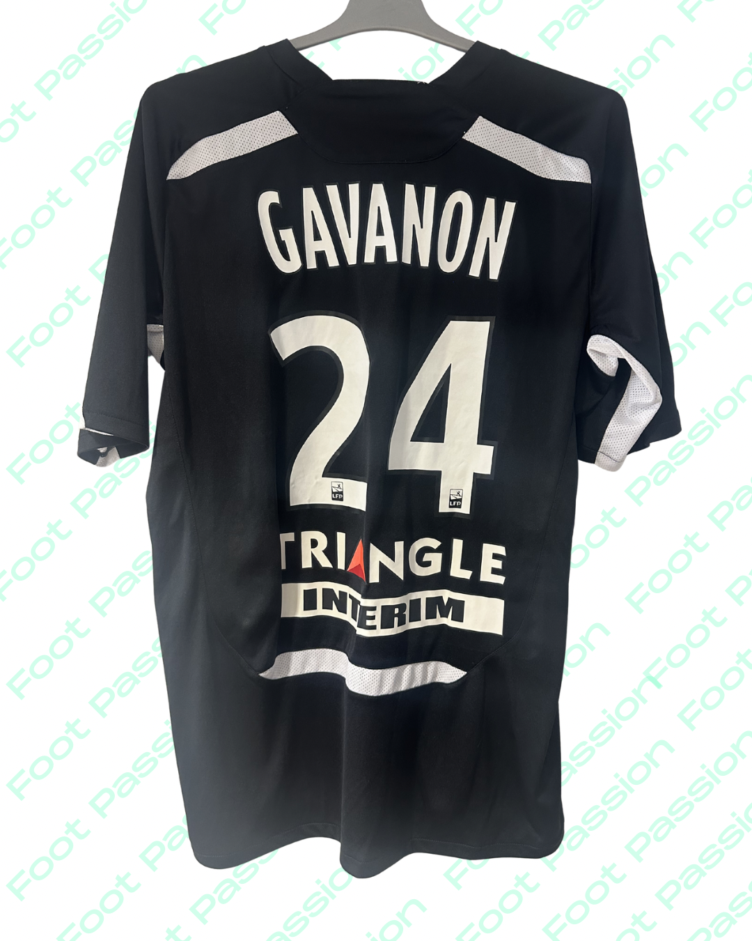 2010/11 - Match Issue / Worn - ASNL AS Nancy Lorraine Third Shirt - GAVANON #24 (M / L) - 9/10