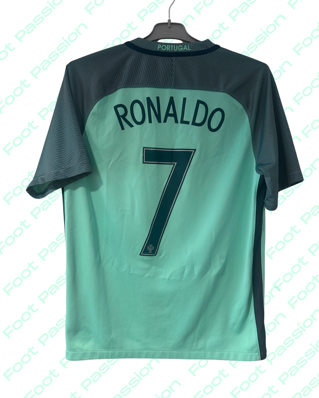 2016 - Portugal Away Shirt Ronaldo #7 (S) - 7/10