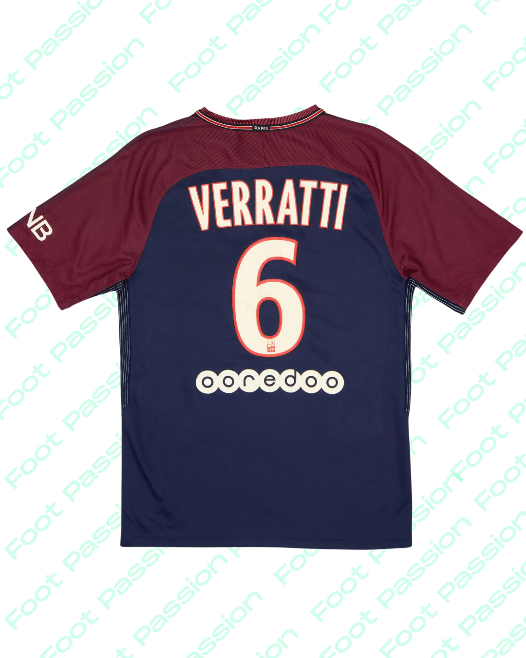 2017/18 - Paris Saint-Germain Home - Verratti #6 - (10/12ans) - 9/10
