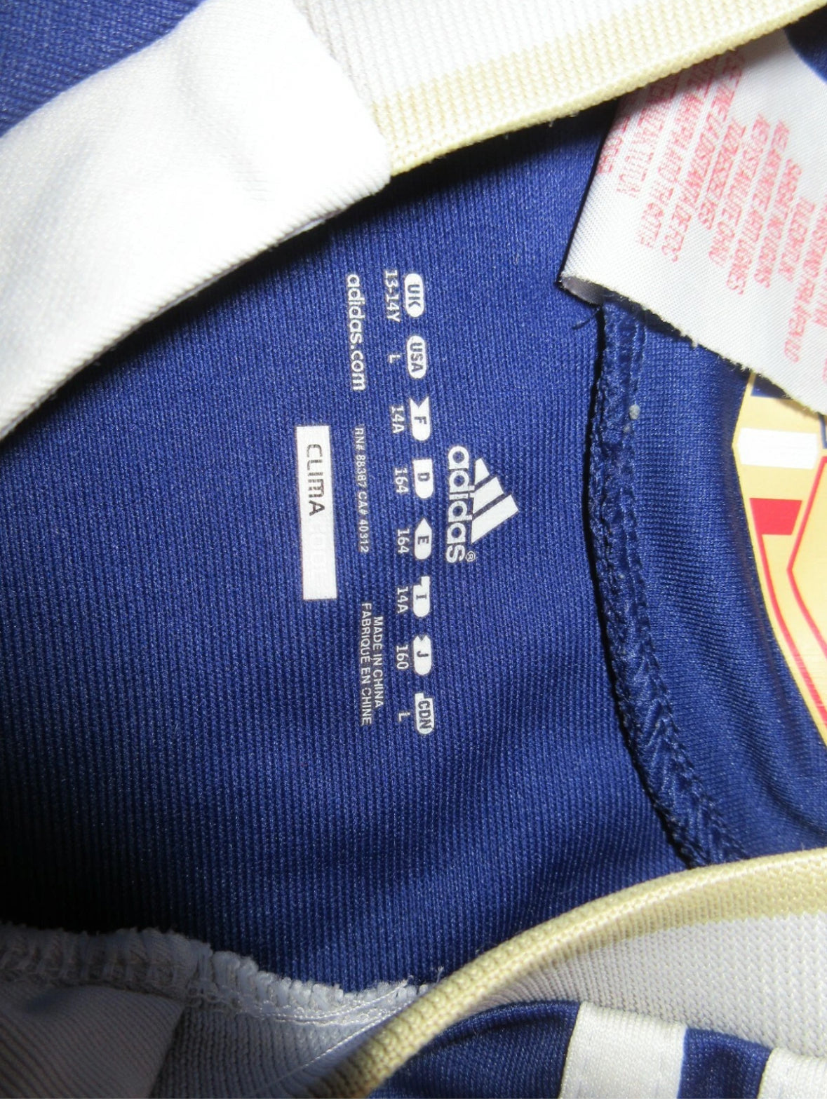 2010 - Equipe de France Home (13/14ans) - 9/10