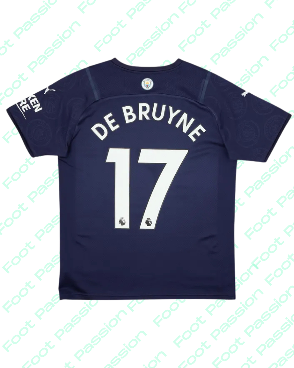 2021-22 Manchester City Third - De Bruyne #17 - 7/10 - (S)
