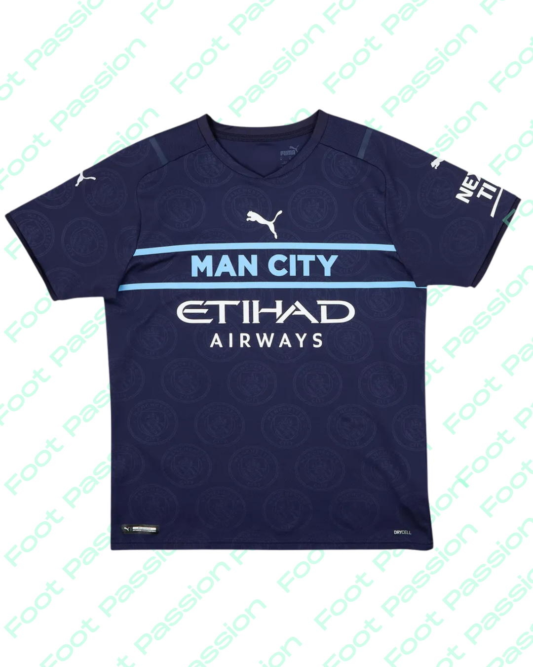 2021-22 Manchester City Third Shirt De Bruyne #17 - 7/10 - (S)