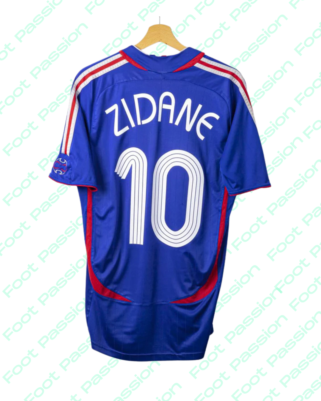 Maillot équipe de France domicile 2006 – Zidane #10