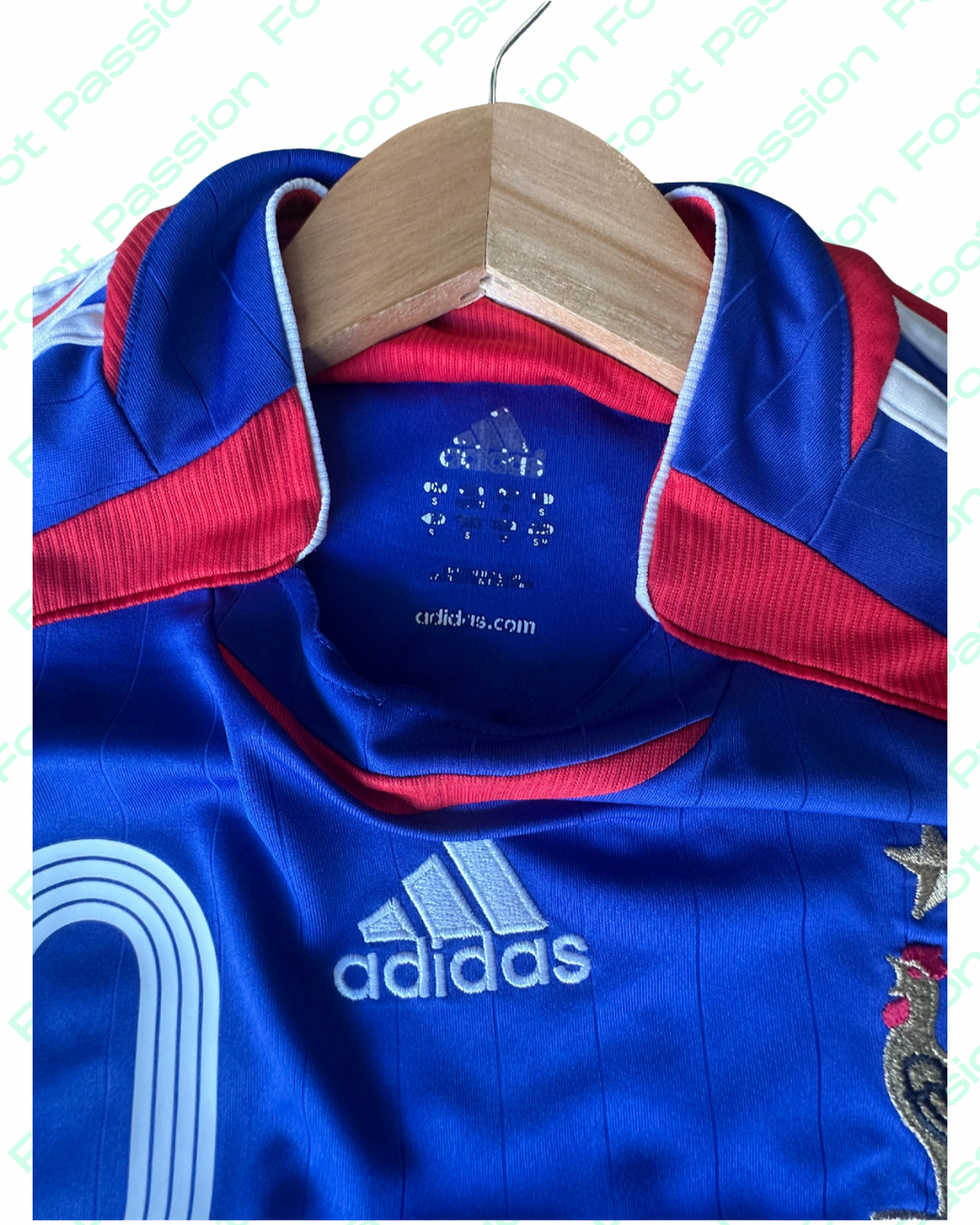 Maillot équipe de France domicile 2006 – Zidane #10