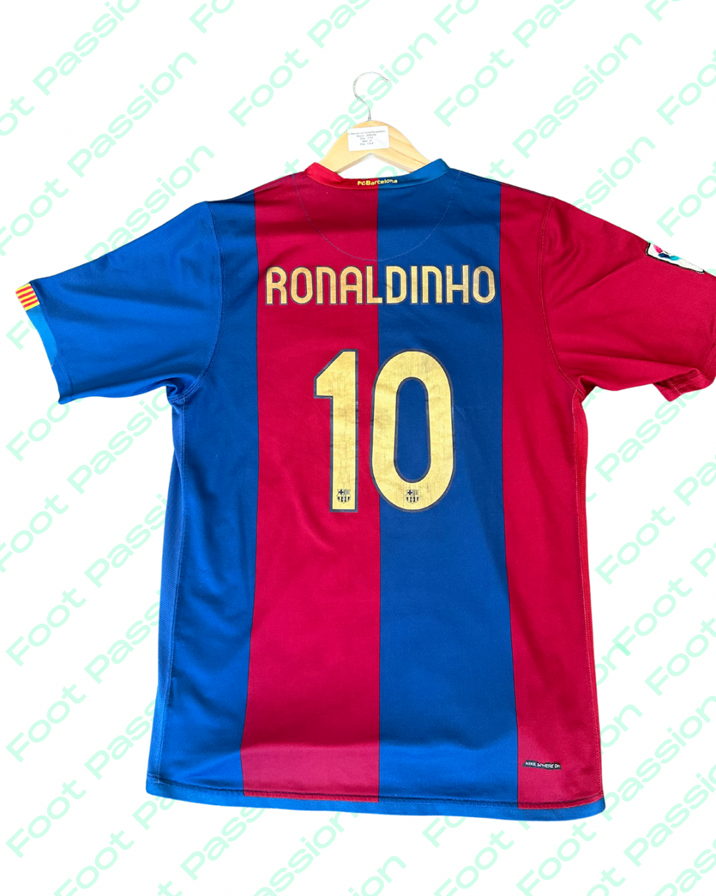 2005/2006 – Maillot FC Barcelone Home - Ronaldinho #10 (M) - 8/10