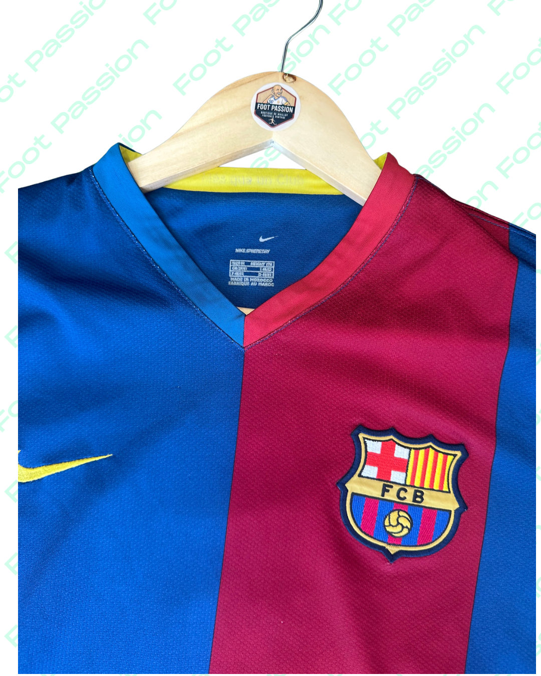 2005/2006 – Maillot FC Barcelone Home - Ronaldinho #10 (M) - 8/10