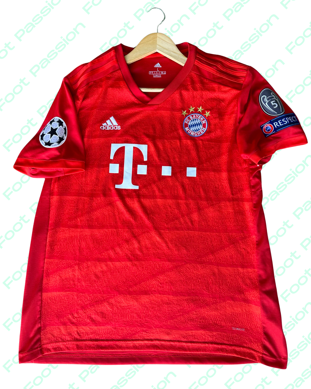 🟥 Maillot Officiel Bayern Munich – Thiago Alcantara #6 Signé