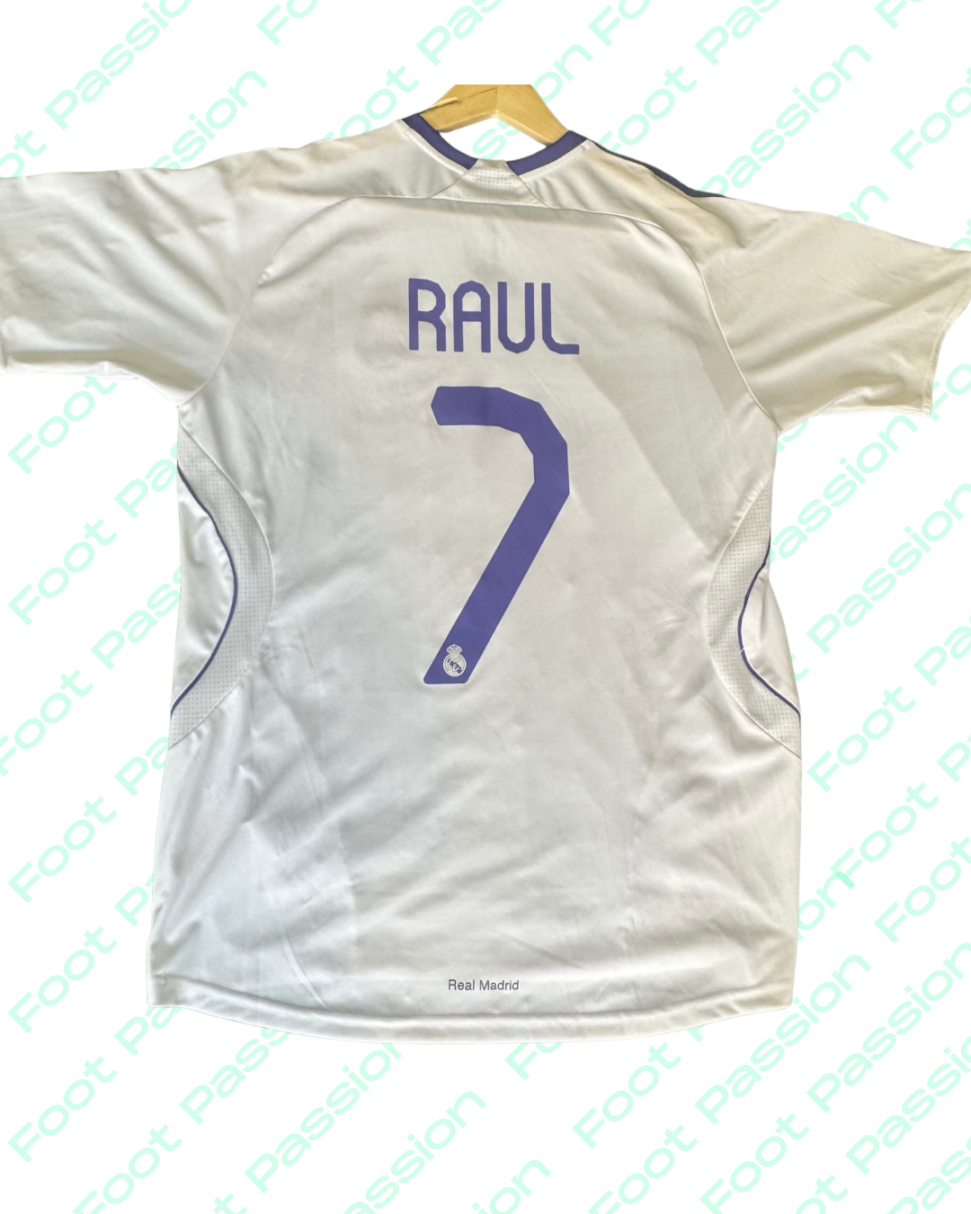 🏟️ Maillot Real Madrid – Raúl #7