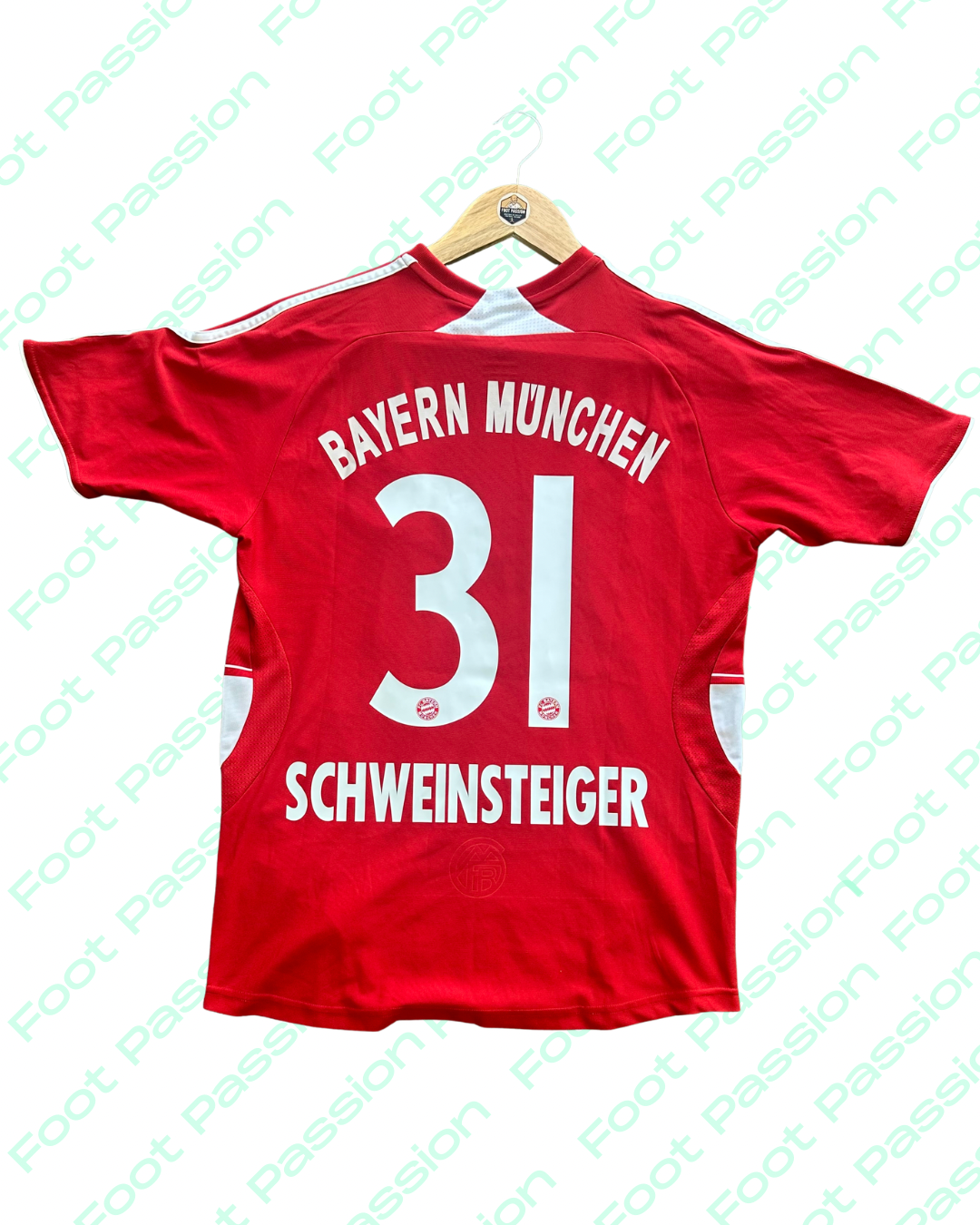 🔴 Maillot Bayern Munich – Schweinsteiger #31 2007/2008