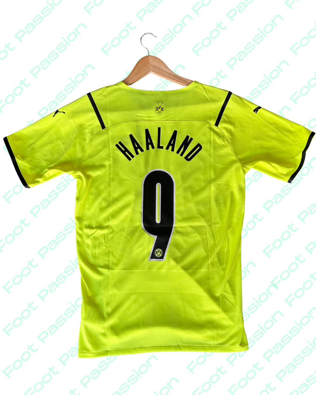 2021/22 - Borussia Dortmund  - Maillot européen domicile - Haaland #9 - 10/10 - (M)
