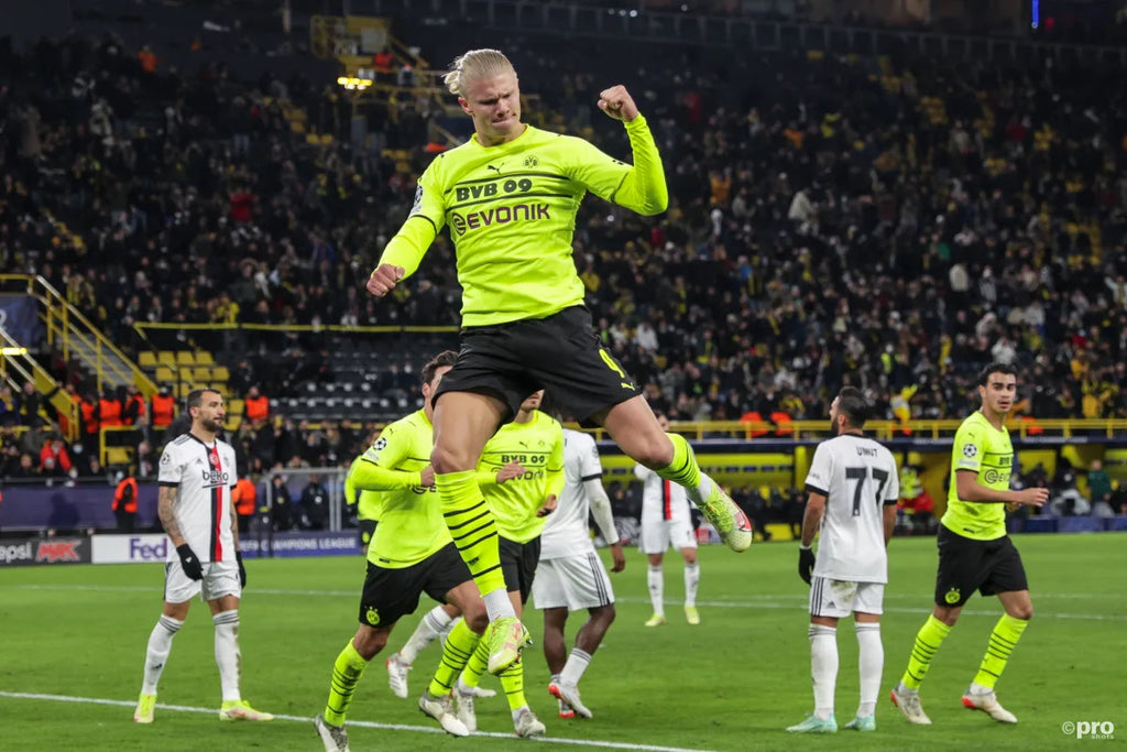2021/22 - Borussia Dortmund  - Maillot européen domicile - Haaland #9 - 10/10 - (M)