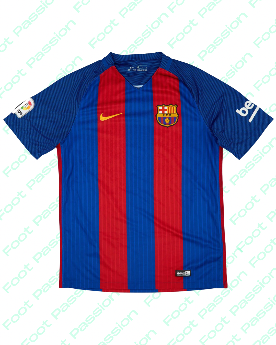 2016/17 Barcelona Home Shirt Neymar Jr #11 (S) - 8/10